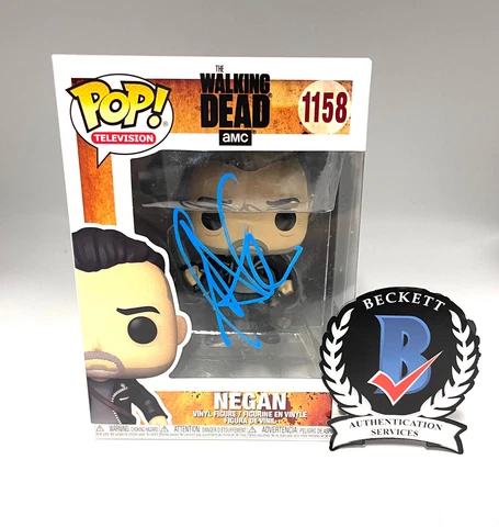 JEFFREY DEAN MORGAN SIGNED AUTOGRAPH FUNKO POP THE WALKING DEAD BECKETT BAS COA Cover
