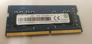 RAMAXEL RMSA3260NA78HAF-2666 8GB 1Rx8 PC4-2666V-SA1-11 Laptop RAM - Picture 1 of 1