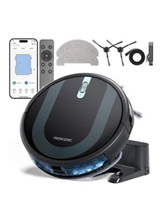 Proscenic Model 850T Robot Vacuum and Mop Combo, WiFi/App/Remote etc. - Picture 1 of 8