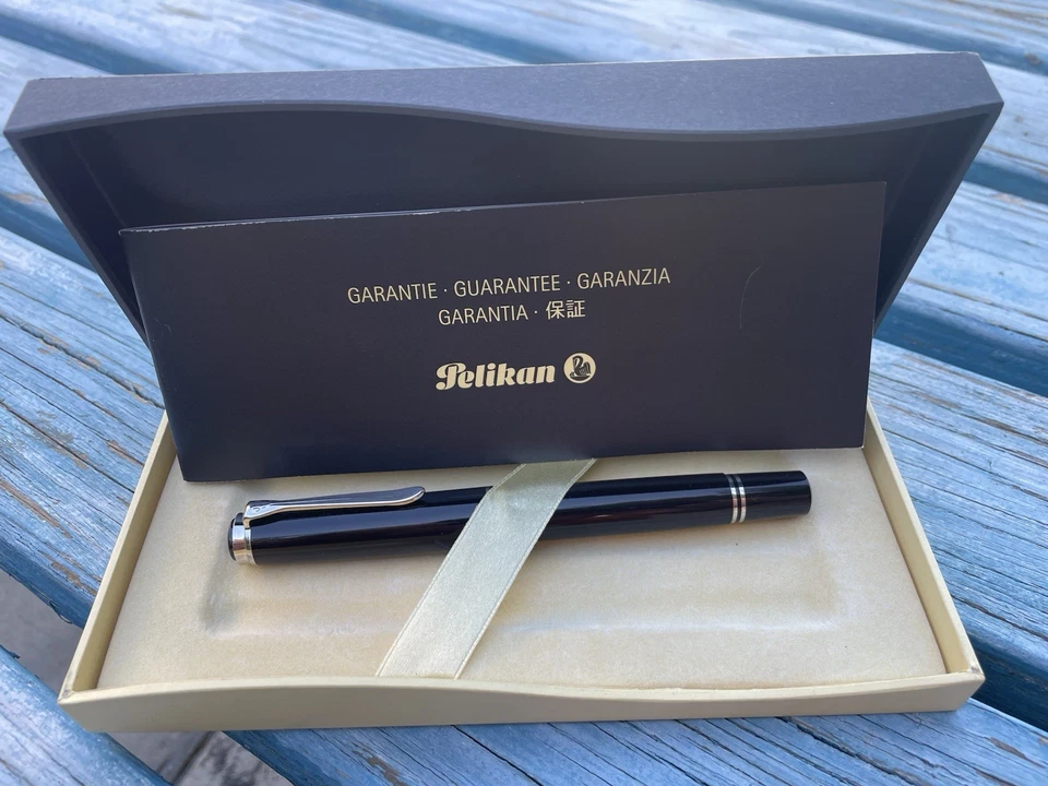 Pelikan перьевая ручка 18C 750 Souveran M800 черный EF новый в коробке - Изображение 1 из 4
