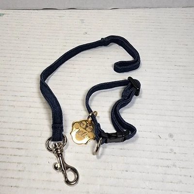 My Twinn Pet Toy Dog Collar and Leash Denim New Without Package Foto 1 de 3