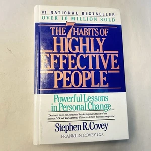 The 7 Habits of Highly Effective People by Stephen R. Covey Personal Growth - Picture 1 of 13