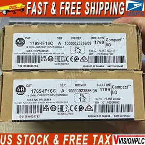 New Sealed AB 1769-IF16C Compact I/O 16Pt A/I Current Input Module US Free Tax - Picture 1 of 1