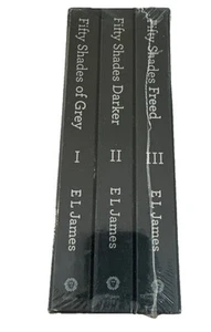 NEW SEALED Fifty Shades Trilogy Books 1-3, 50 Shades of Grey, Darker & Freed - Picture 1 of 6