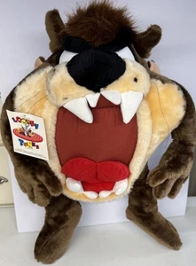 VTG Jumbo ACE Novelty Toy 1994 Tazmanian TAZ Devil Plush Looney Tunes 23” W/ Tag - Picture 1 of 14