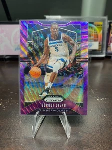 Panini Prizm 2019-20 - Gorgui Dieng #162 Purple Wave Prizm - Imagen 1 de 2