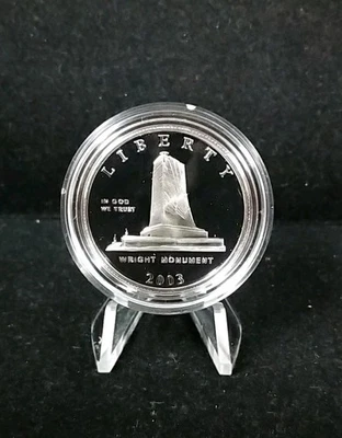 2003 P  Proof First Flight Wright Brothers Commemorative Half Dollar #5070 - Image 1 of 2