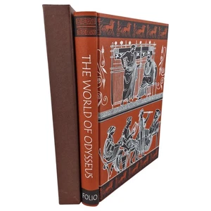 Vtg The Folio Society THE WORLD OF ODYSSEUS By M. I Finley 2002 HCov Slipcase UK - Picture 1 of 17