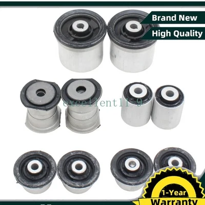 Buje de brazo de control inferior superior delantero 10 piezas para Porsche Panamera 2014-2016 Foto 1 de 4