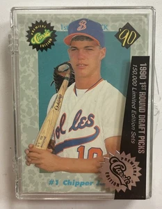 1990 Classic 1st Round Draft Picks Sealed Set - Premier Edition - CHIPPER JONES - Bild 1 von 2