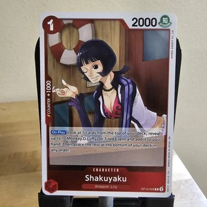 Shakuyaku R OP12-006 Legacy of the Master One Piece Foil Inglese - Foto 1 di 2