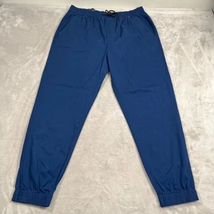 Hurley Pants Mens Size XL Blue Jogger Straight Fit Outsider 2 Way Stretch NEW - Picture 1 of 15