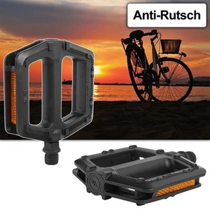 Fahrrad Pedale Anti Rutsch Trekking MTB Cityrad Universal Bike Rutschfest Stahl - Bild 1 von 4