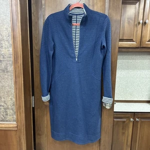 TOMMY BAHAMA NWT $138 Sun Fade Flipside Cowl Neck Reversible Dress   Blue - Picture 1 of 8