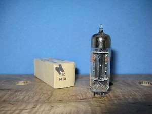 Radio Tubes 6X4W 6X4 RCA JRC Black Plate NOS - Picture 1 of 1