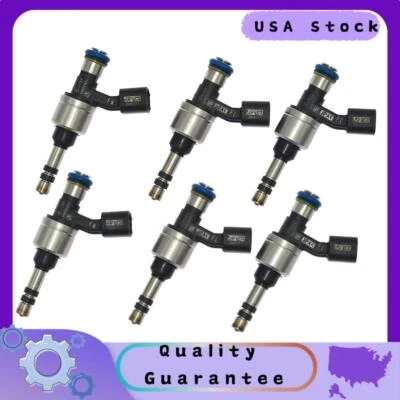 6x Fuel Injector For Buick Cadillac XT5 Chevrolet Camaro GMC 3.6L V6 12692884 - Изображение 1 из 4