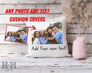 Personalised Photo Pillowcase Cushion Pillow Case Cover Custom Gift - Any photos