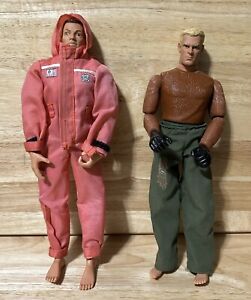 Hasbro GI JOE 1996 12" Blonde LG884 and Coast Guard Cold Water Immersion  LOT 2