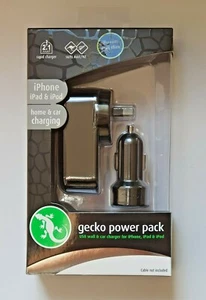 Gecko USB Wall Charger + Car Charger for iPhone / iPad / iPod / any Standard USB - Picture 1 of 3