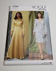 Vogue R11634 sewing pattern Long  Sleeve Dress Pattern 16 -24 Classy Nightgown 
