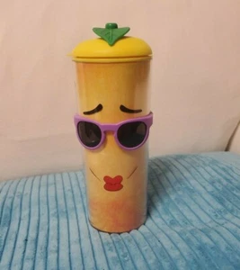 Cool Gear Orange Happy Face w/ Sunglasses Double Wall tumbler Travel Drink cup - Picture 1 of 9