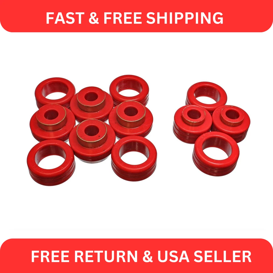 Juego de montaje de cabina de carrocería Energy Suspension 5.4106R para Dakota 87-96 Foto 1 de 2