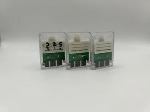 3x Memory Card 15 Blocco Playstation PSX PS One PS1 Scheda di Memoria - Trasparente - Foto 1 di 2