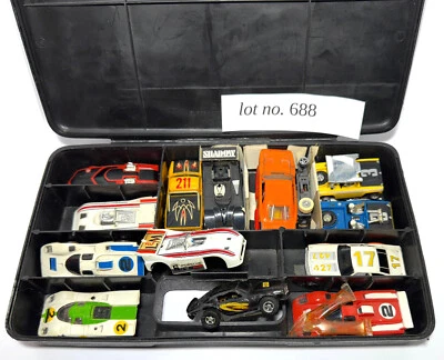 12pc+ 1970s Vintage Aurora AFX Magnatraction HO Slot Car Racer Collection Lot688 - Image 1 of 4
