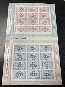 US 5062-63 World Stamp Show NY 2016 - Sheet Signed By Antonio Alcala - Picture 1 of 4