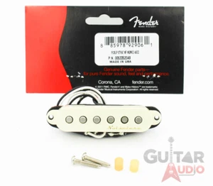 Genuine Fender Strat/Stratocaster Noiseless Neck/Middle Pickup - Aged White - Picture 1 of 1