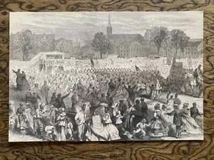Celebration of Abolition of Slavery District of Columbia Black History Postcard  - Picture 1 of 2