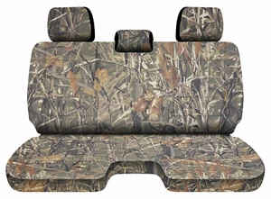 Truck bench seat covers camo duck hunt fits 05-15Toyota Tacoma Fr bench w/3HR - Foto 1 di 6
