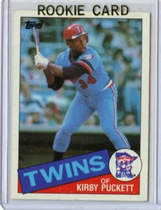 Topps Kirby Puckett Minnesota Twins 1985 #536 RC ⭐️💥🎯 casi nuevo - Imagen 1 de 2