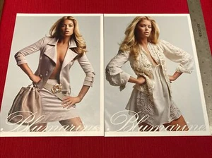 Model Doutzen Kroes for Blumarine 5-page 2010 Print Ad - Picture 1 of 4