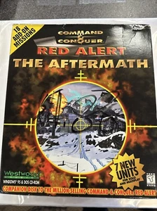 Command & Conquer Red Alert - The Aftermath Expansion USA PC RARE BIG BOX CIB - Picture 1 of 4