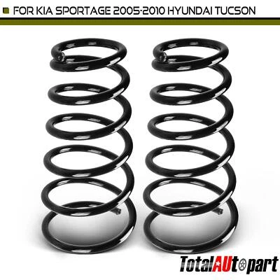 Комплект из 2 пружинных катушек для заднего внедорожника Hyundai Tucson 2005-2010 годов выпуска Kia Sportage 2005-2009 годов выпуска - Изображение 1 из 4