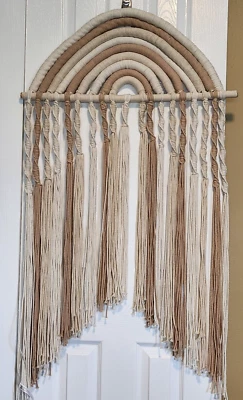Urban Outfitters Sun Macrame Colgante de Pared Boho - 25W x 34L Foto 1 de 3