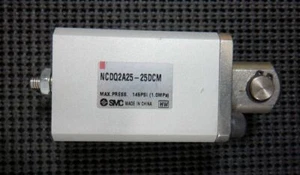SMC NCDQ2A25-25DCM Air Cylinder Compact Double Acting Magnetic Pneumatic - Picture 1 of 5