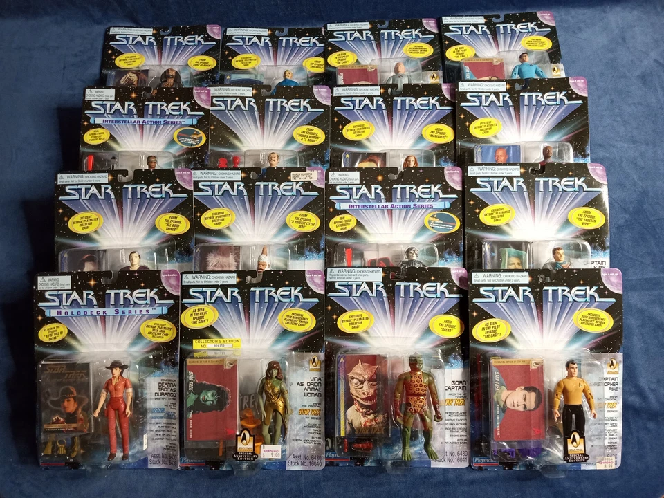 Playmates Star Trek Asst. 6430 Action Figures '95-'97:  You Choose your Favorite - Image 1 of 1