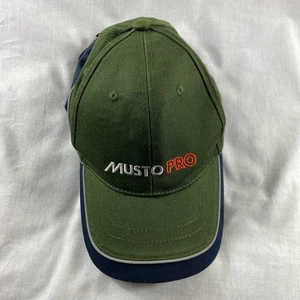 MUSTO Pro Cap Clay Schießmütze bestickt Erwachsene verstellbar Einheitsgröße grün marine - Bild 1 von 9