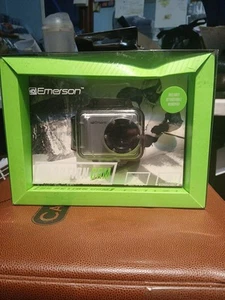 EMERSON HD ACTION CAMERA CAMERA RECHARGEABLE SPORTS CAM 4X DIGITAL ZOOM A5 - Picture 1 of 9