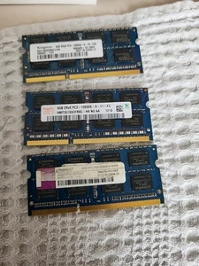 Ram Memory notebook 12 Gb Pc3 10600s - Afbeelding 1 van 1