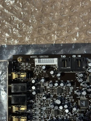Tarjeta de sonido Creative Labs Sound Blaster Audigy 2 ZS SB0350 PCI, ENVÍO GRATUITO Foto 1 de 4