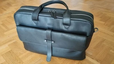 Lloyd Ledertasche Business Notebook Laptop Tasche Herren schwarz *Wie Neu* - Bild 1 von 4