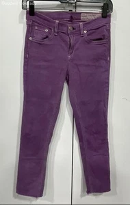 Rag & Bone Children's Purple Jeans - Size 25 - Picture 1 of 4