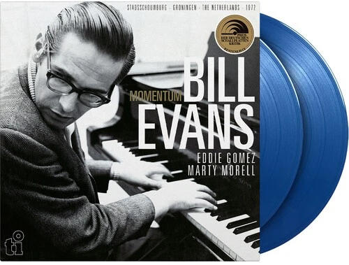 Bill Evans - Momentum [Used Very Good Vinyl LP] Blue, Colored Vinyl, 180 Gram Foto 1 de 1