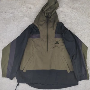 Vintage Nike ACG Windbreaker Jacke Herren M Grün Colorblock 90s Swoosh - Bild 1 von 19
