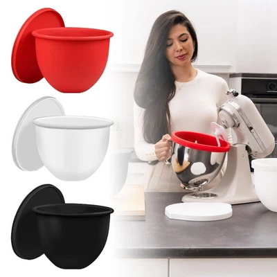 Mixaid Silicone Liners for Kitchenaid Tilt-Head 5 Qt Mixers Attachments Bowls JQ