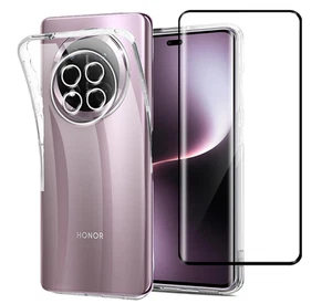 Coque pour Honor Magic 7 Lite 5G - housse etui silicone gel fine + verre trempe - Photo 1/4