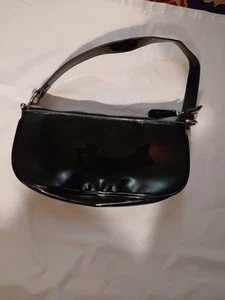 Uo Black Patent Baguette Bag - Picture 1 of 3